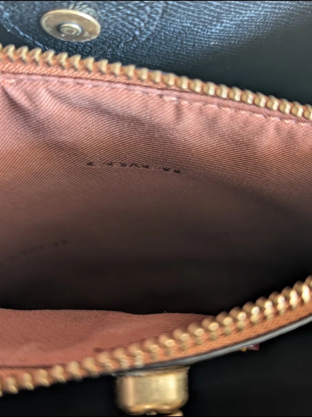 Coach Pebbled Leather Willow Bucket Bag in Dark Stone (Taupe) with Black Straps